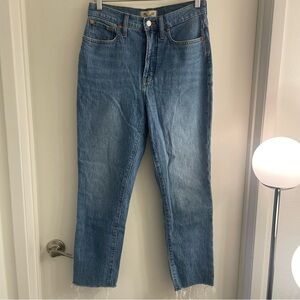 Madewell perfect vintage jean